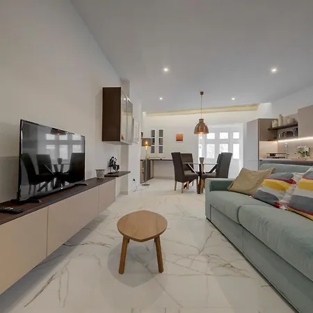Apartman Stylish 1br With Sofabed & Backyard, By 360 Estates Attard